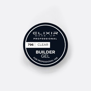 Elixir Builder Gel #796 Clear 15gr