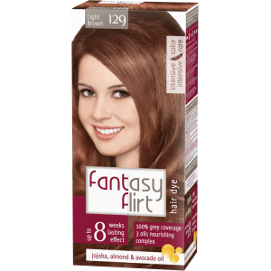 Βαφή Μαλλιών Fantasy Flirt No129-Light Brown/Καστανό Ανοιχτό