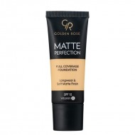 Golden Rose Matte Perfection Full Coverage Foundation Longwear and Soft Matte Finish W2