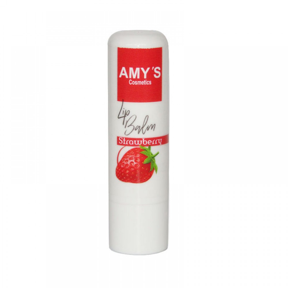 Lip Balm Amy's Άρωμα Φράουλα