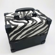 Βαλιτσάκι Μακιγιάζ 25.5x23x19 εκ. (ΥxΜxΠ) Animal Print - Zebra