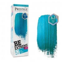 Vip's Prestige Be Extreme Semi-Permanent Hair Toner Ammonia Free No57 - Blue Lagoon